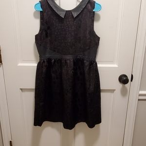 A-line little black dress